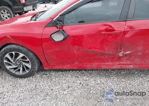 2017 Honda Civic Ex из США, поврежденный, VIN 2HGFC2F74HH503329